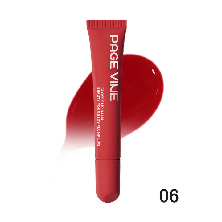 Lip Balm Phone Case Lip Gloss Moisturizing Liquid Lipstick Toast Espresso Raspberry jelly Transparent Lip Glaze