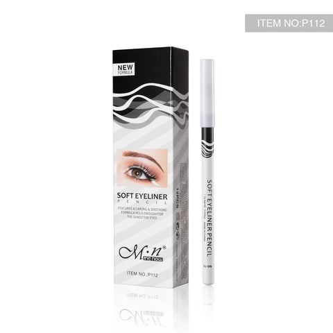 White Eyeliner Makeup Lasting Smooth Matte Eye liner Pencil Make up Easy To Wear Eyes Brightener Waterproof Fashion Eyes Pencils - Total Trends Fusion