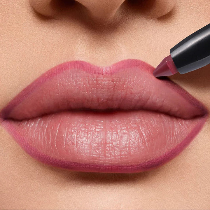 Handaiyan 6 Colors Matte Waterproof Velvet Nude Lipstick Pencil Lip Liner Sexy Red Pink Pigments Makeup Long Lasting - Total Trends Fusion