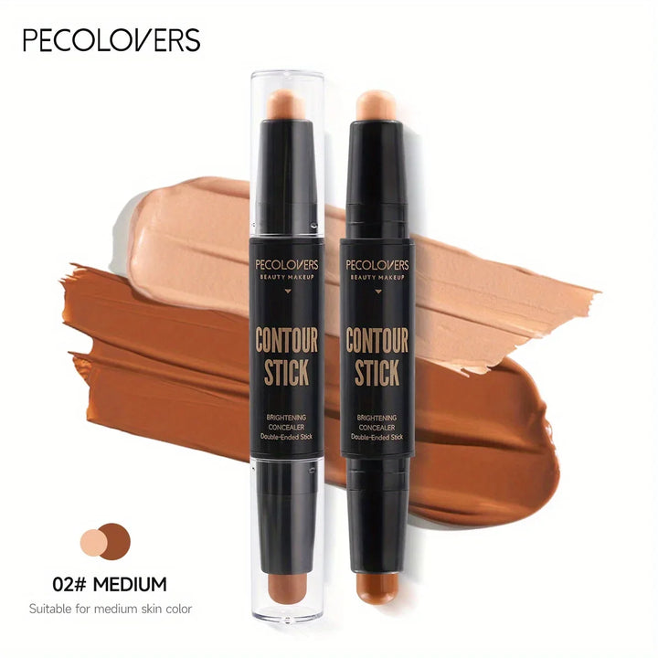 "Double Head Highlight & Contour Stick | Waterproof Concealer Pen"