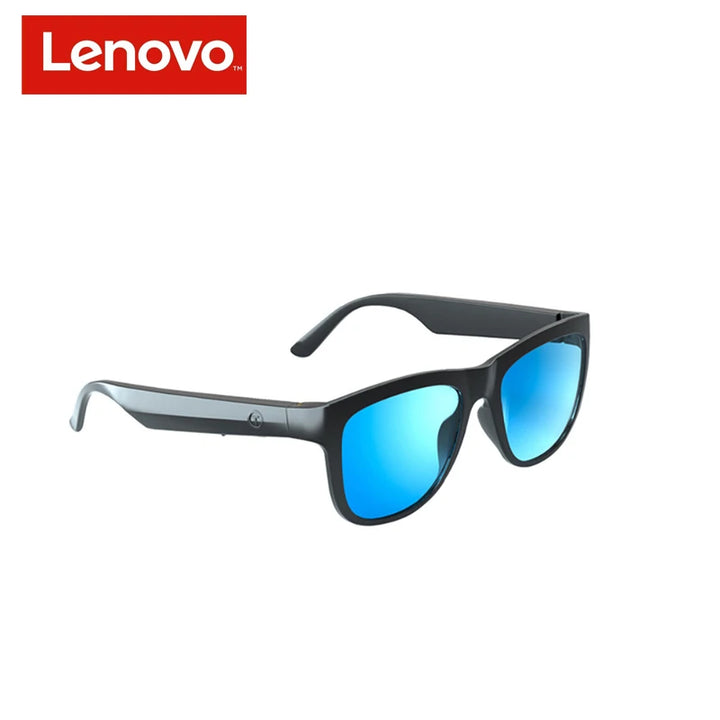 New Original Lenovo Lecoo C8 Smart Glasses Headset Wireless Bluetooth Sunglasses Outdoor Sport Earphone HD Mic Calling Headphone - Total Trends Fusion