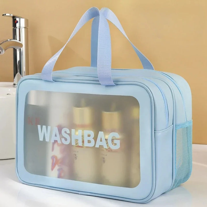 "Portable Wet-Dry Separation Makeup & Toiletry Bag | Travel Essential"