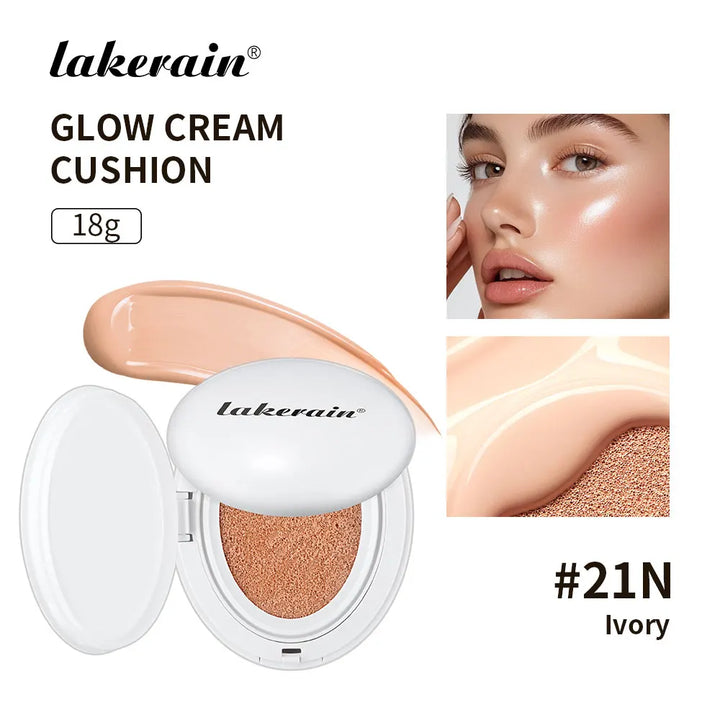 Semi-Matte CC Cream Cushion – Natural Concealer & Long-Lasting Foundation
