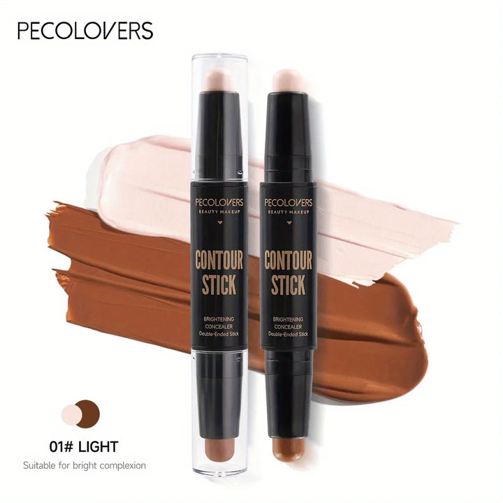 "Double Head Highlight & Contour Stick | Waterproof Concealer Pen"