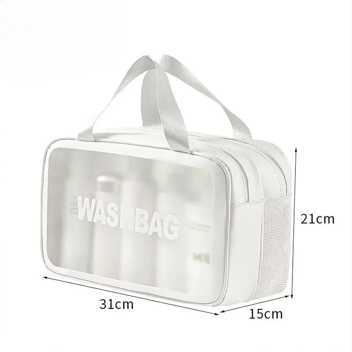 "Portable Wet-Dry Separation Makeup & Toiletry Bag | Travel Essential"