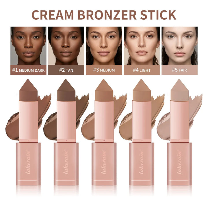 Cream Bronzer & Contour Stick 2-in-1 | Instant Depth