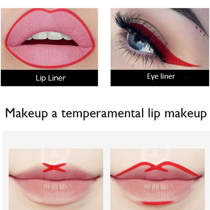 Long Lasting Eyeliner Pencil Colourful Pigment Waterproof Blue Black White Color Gel Eye Liner Pen Makeup Eye Beauty Cosmetics
