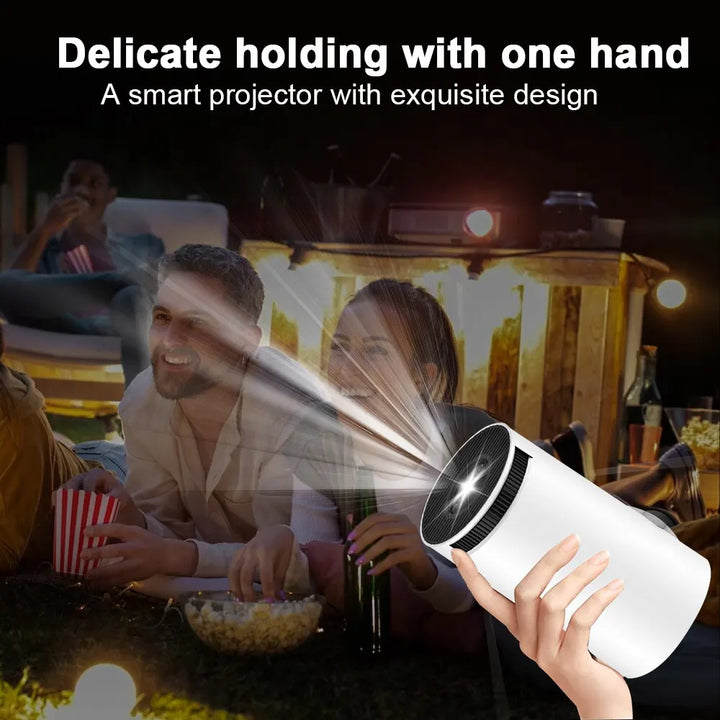 Magcubic Projector Android 11 4K 1280*720P HY300 Dual Wifi 260ANSI 180°flexible BT5.0 Cinema Outdoor Portable Outdoor Projetor