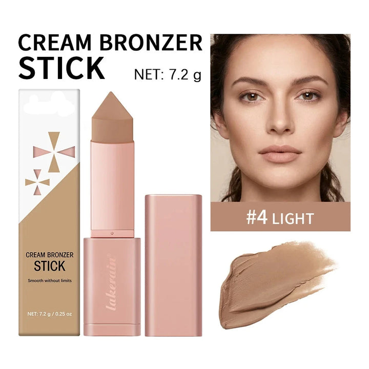 Cream Bronzer & Contour Stick 2-in-1 | Instant Depth