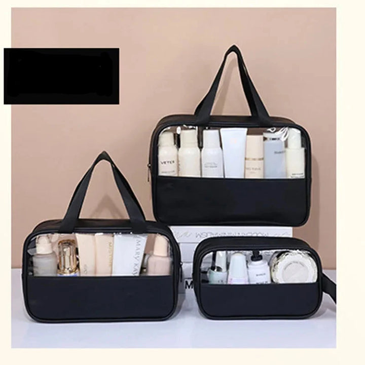 Portable Travel cosmetic bag Women Transparent Makeup Bag Large-Capacity Bath Wash Bags Multifunction Waterproof Storage Case