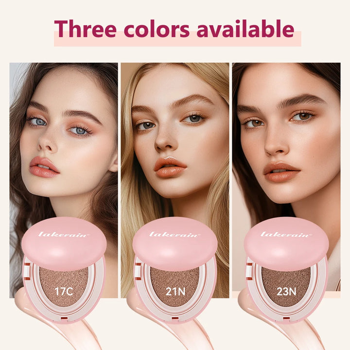 Semi-Matte CC Cream Cushion – Natural Concealer & Long-Lasting Foundation