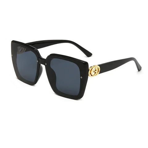 New Fashion Brand Designer Sunglasses Women Vintage Rays Mirror Square Party Travel Luxury Letter Shades Sun Glasses UV400 - Total Trends Fusion