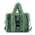 JIAERDi Casual Fur Tote Bag For Women Luxury Handbag  Autumn Winter Plush Messenger Bag Harajuku Aesthetic Shopper Bag Female