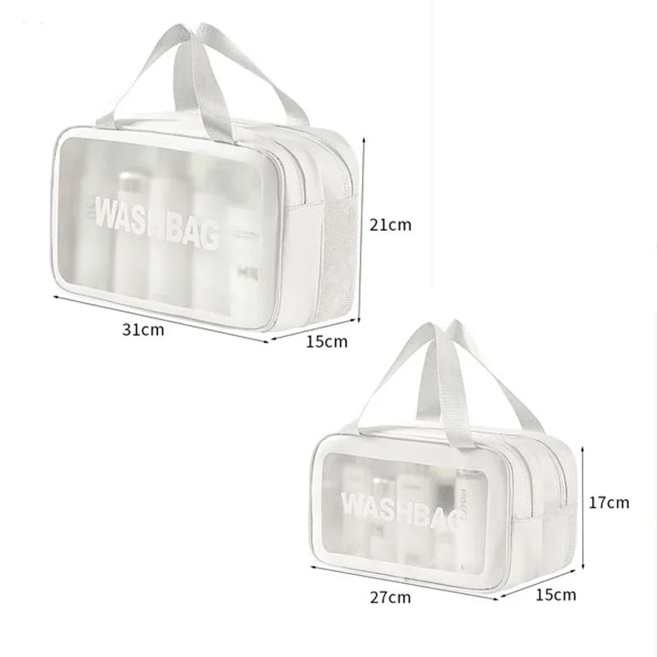 "Portable Wet-Dry Separation Makeup & Toiletry Bag | Travel Essential"