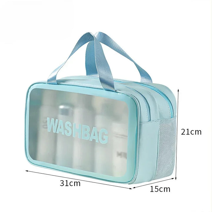 "Portable Wet-Dry Separation Makeup & Toiletry Bag | Travel Essential"