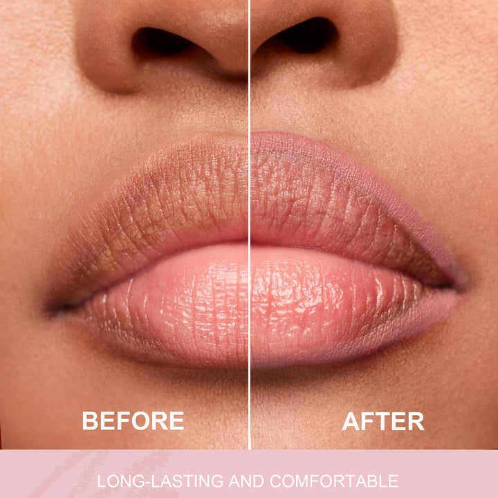 Handaiyan 6 Colors Matte Waterproof Velvet Nude Lipstick Pencil Lip Liner Sexy Red Pink Pigments Makeup Long Lasting