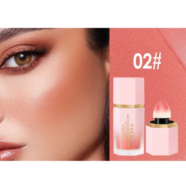 Matte Liquid Powder Blusher – Easy to Apply, Natural Rouge Finish