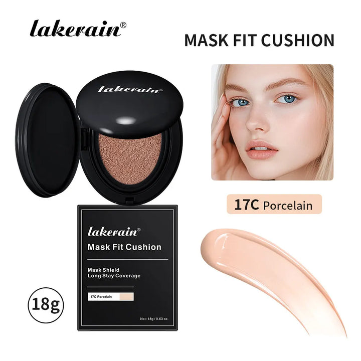 Semi-Matte CC Cream Cushion – Natural Concealer & Long-Lasting Foundation
