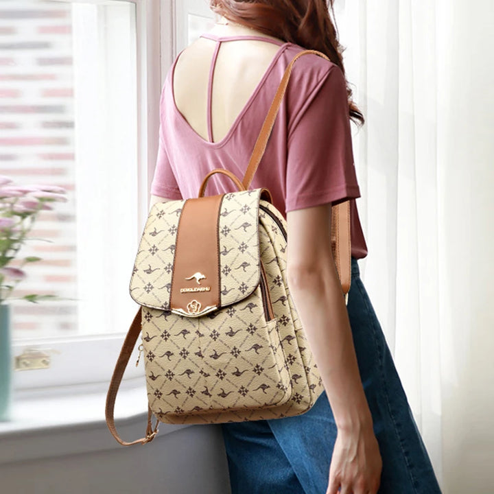 Luxury Women Large Capacity Backpack Purses High Quality Printing Female FashionBag School Bags Travel Bagpack Ladies Bookbag