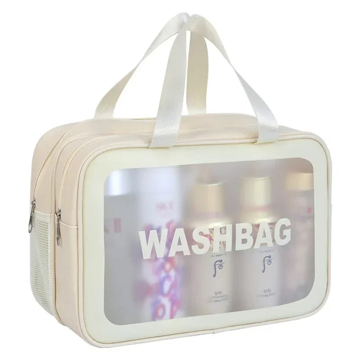 "Portable Wet-Dry Separation Makeup & Toiletry Bag | Travel Essential"