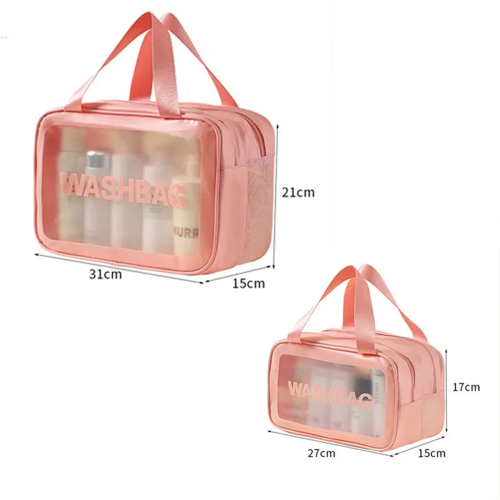 "Portable Wet-Dry Separation Makeup & Toiletry Bag | Travel Essential"