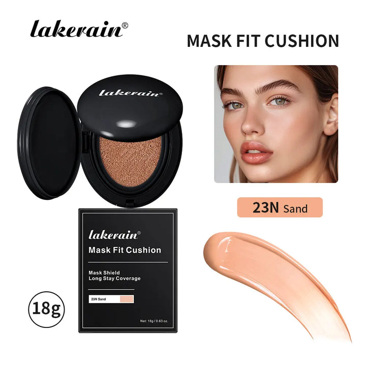Semi-Matte CC Cream Cushion – Natural Concealer & Long-Lasting Foundation