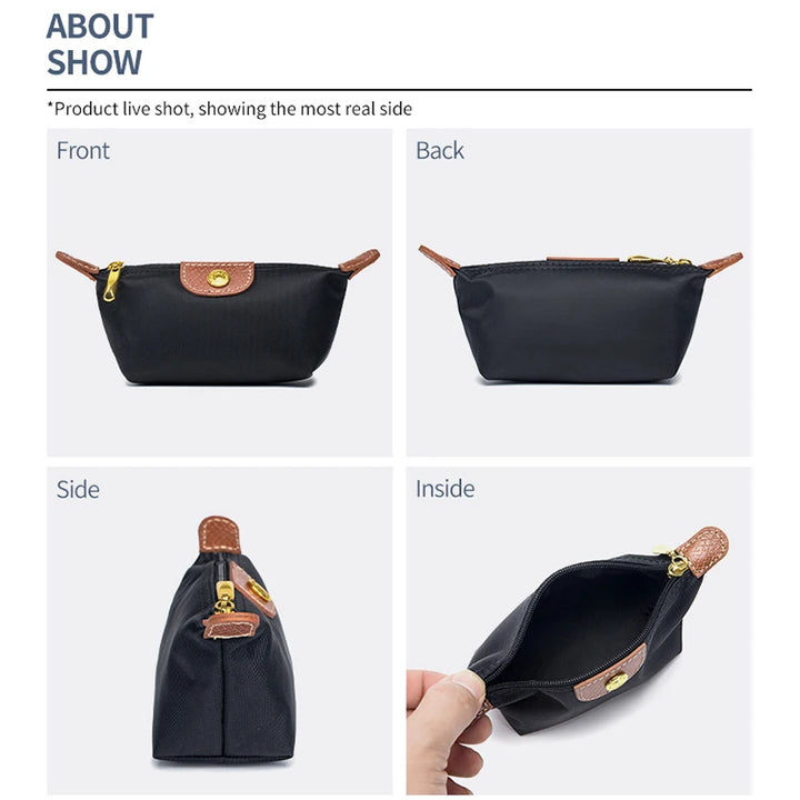 Mini Exquisite Zero Wallet Lightweight and Fashionable Dumpling Bag Portable Lipstick Earphone Storage Bag Coin Purse for Women