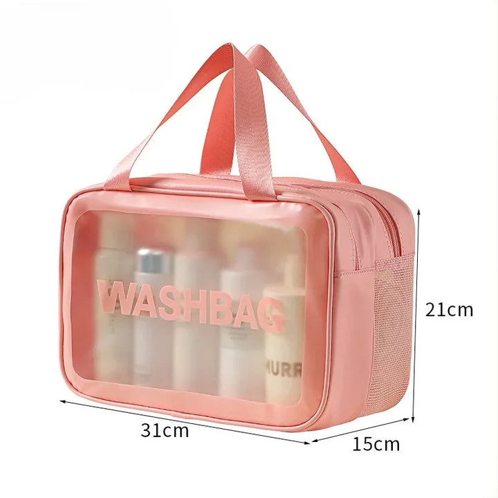 "Portable Wet-Dry Separation Makeup & Toiletry Bag | Travel Essential"