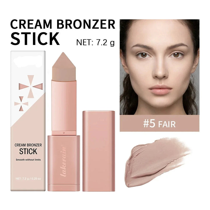 Cream Bronzer & Contour Stick 2-in-1 | Instant Depth
