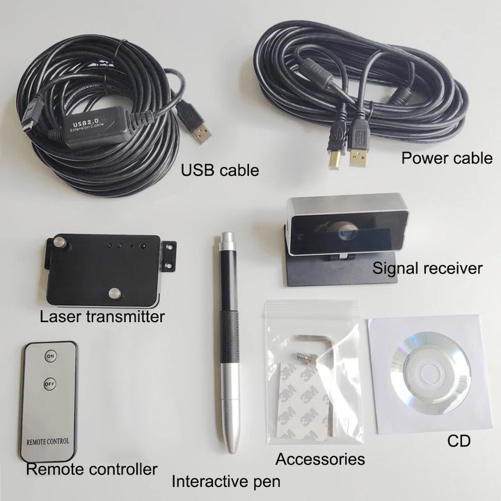 Interactive Pizarro Whiteboard Digital Smart Board Infrared Pen Projector Touch Screen School Teaching Home Meeting Presentation