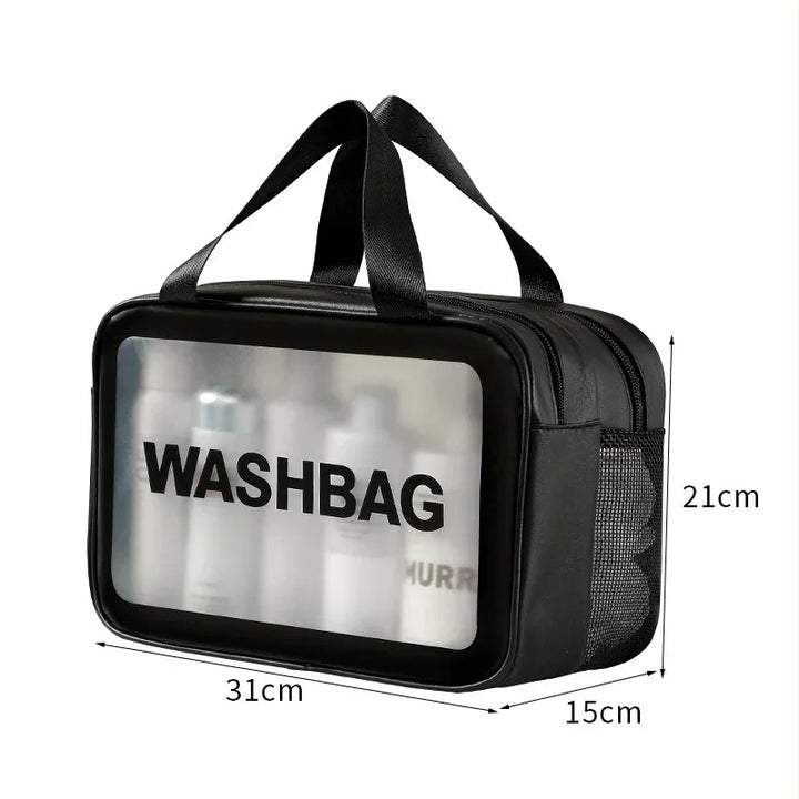 "Portable Wet-Dry Separation Makeup & Toiletry Bag | Travel Essential"