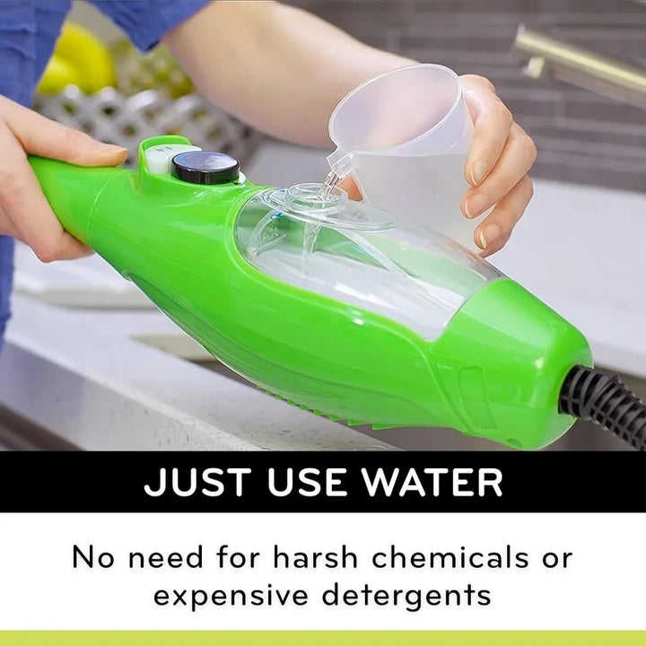 H2O X5 Steam Mop with Dualblast head and Handheld Steam Cleaner For Kitchen Tile Floors, Hardwood Floors, Grout Cleaner