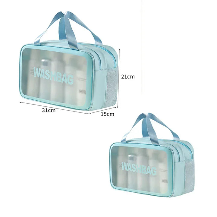 "Portable Wet-Dry Separation Makeup & Toiletry Bag | Travel Essential"