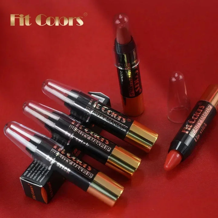 "Easy Coloring Gloss Lipstick | High-Pigment, Waterproof & Moisturizing"
