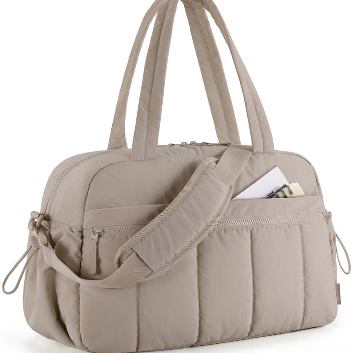 BAGSMART Travel Duffel Bag Gym Bag for Women with Wet Pocket Carry on Weekender Bags Waterproof Hand Luggage Airport Cabin Bag - Total Trends Fusion