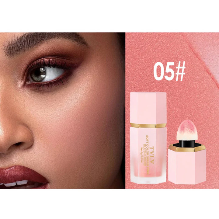Matte Liquid Powder Blusher – Easy to Apply, Natural Rouge Finish