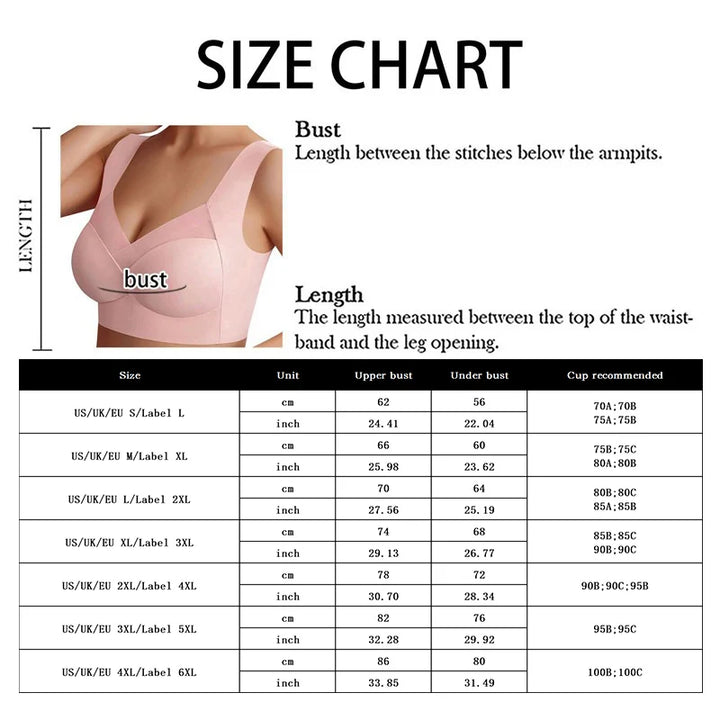 Fashion Sexy Seamless Plus Size Bra Push Up Sports Brassiere Women's Lace Underwear Wireless Yoga Top Woman No Steel Ring Bras