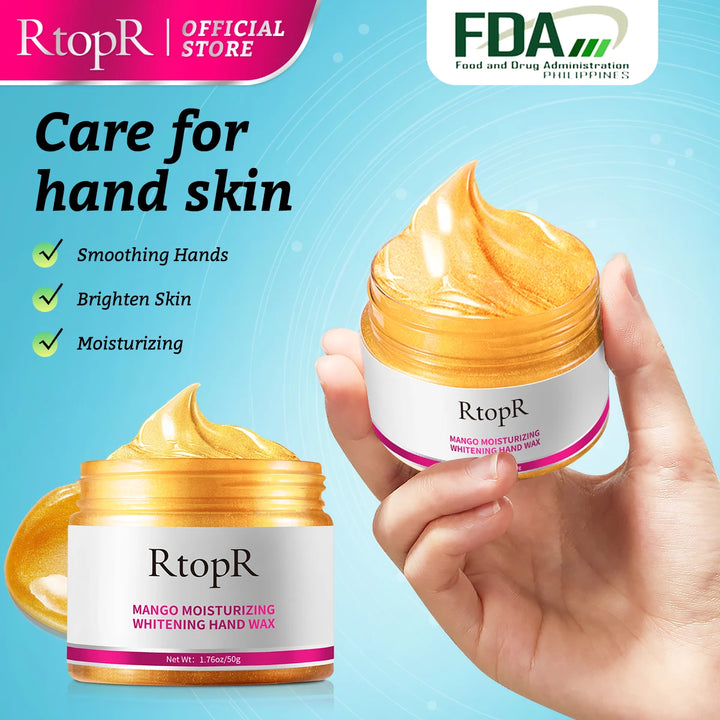 Mango Moisturizing Hand Wax Repair Exfoliating Calluses Acid Anti-Aging Hand Cream Care Scrub Hand Mask Paraffin Hand Therapy