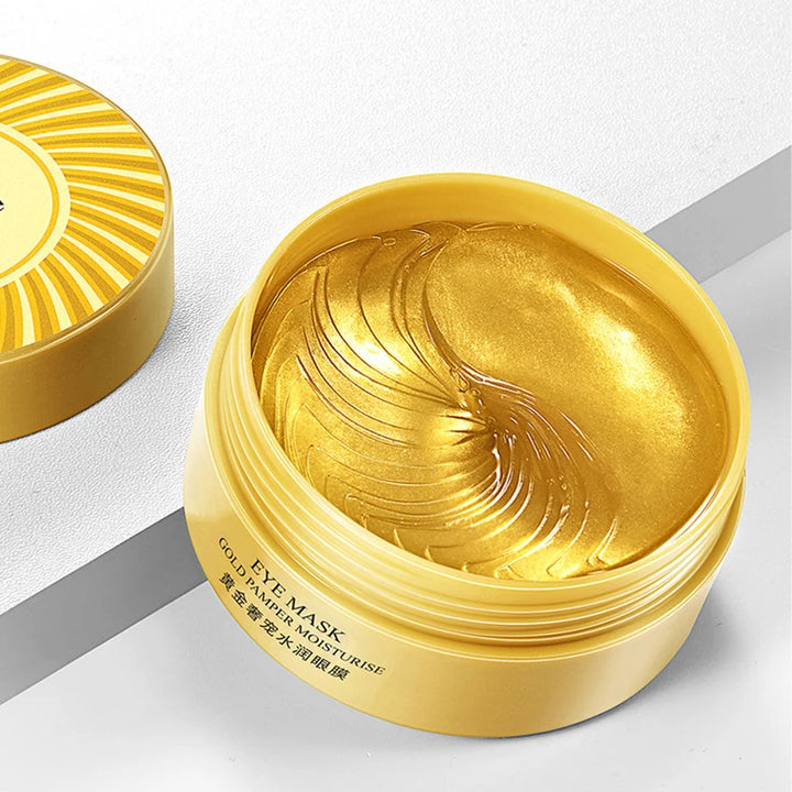 60PCS Collagen Eye Masks – Hydrating, Firming & Anti-Dark Circle Gel Patches