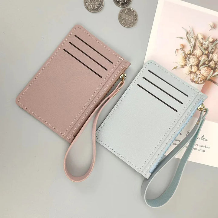 Thin Cards Holder Wallet Organizer Women Men Business Card Holders Wallets Slim Bank Credit Card ID Cards Cover Coin Pouch Case
