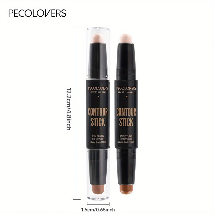"Double Head Highlight & Contour Stick | Waterproof Concealer Pen"
