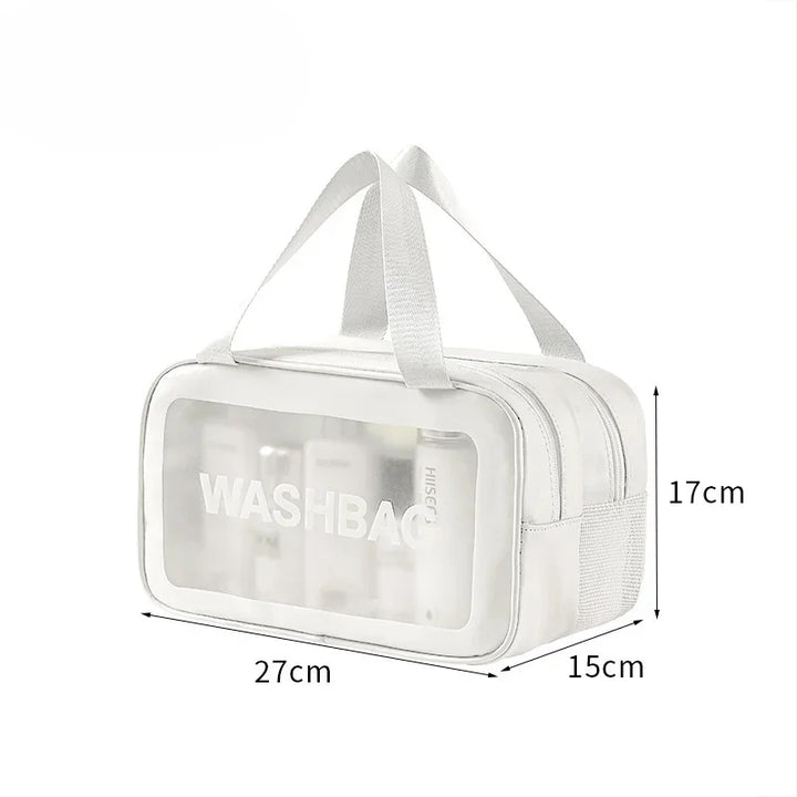 "Portable Wet-Dry Separation Makeup & Toiletry Bag | Travel Essential"