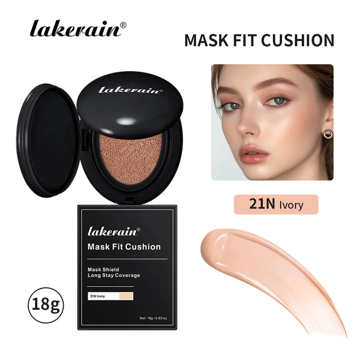 Semi-Matte CC Cream Cushion – Natural Concealer & Long-Lasting Foundation