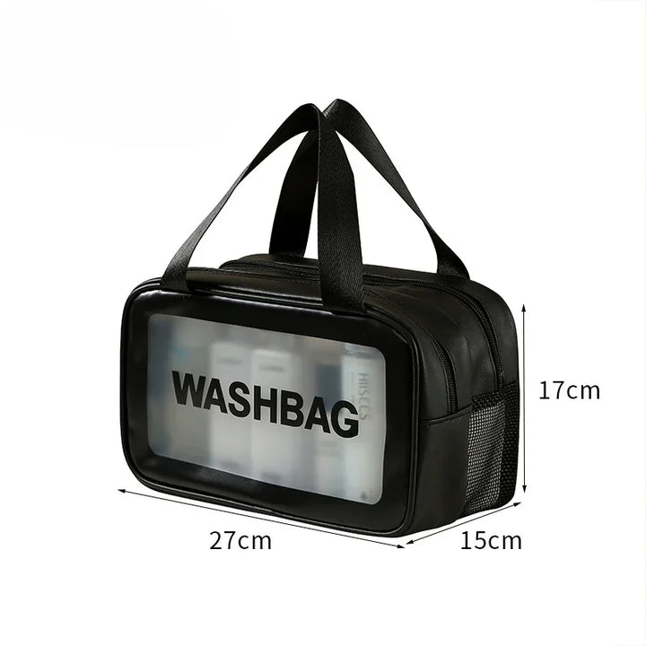 "Portable Wet-Dry Separation Makeup & Toiletry Bag | Travel Essential"