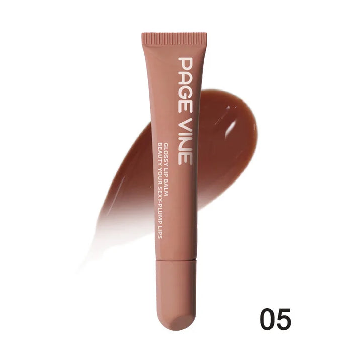 Lip Balm Phone Case Lip Gloss Moisturizing Liquid Lipstick Toast Espresso Raspberry jelly Transparent Lip Glaze