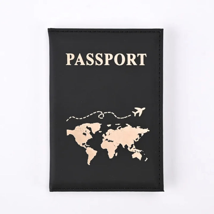 Simple New Passport Cover Case Fashion Credit Card Holder Wallet Pouch Women Men Travel Wedding Passport Covers Holder