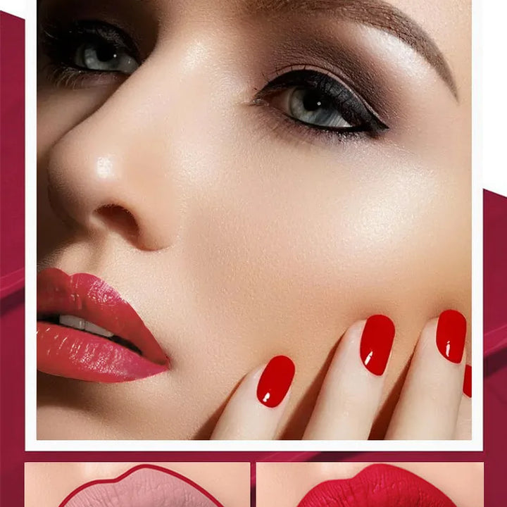 2 IN 1 Lip Liner Waterproof Matte Lipstick Pencil Sexy Red Long Lasting Lipliner Makeup Cosmetics
