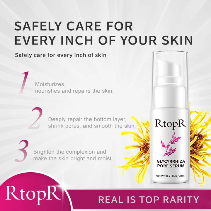 Pore Shrinking Essence Face Repair Essential Oil Repairing Shrinking Pores Whitening Moisturizing Remove  Blackheads Face Care