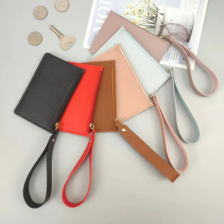 Thin Cards Holder Wallet Organizer Women Men Business Card Holders Wallets Slim Bank Credit Card ID Cards Cover Coin Pouch Case