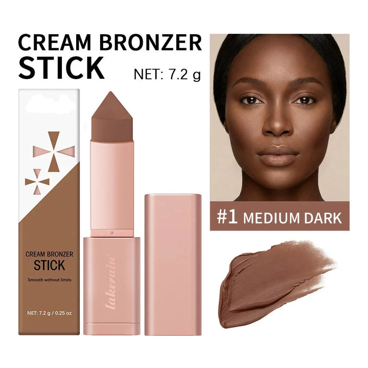 Cream Bronzer & Contour Stick 2-in-1 | Instant Depth